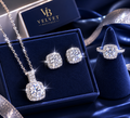 Velvet luxury argent