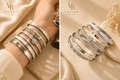 Bracelet Jonc élégance Argentée